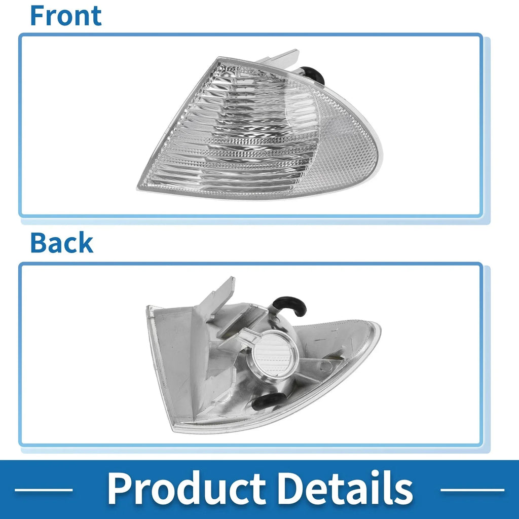 1 x Left Corner Signal Light Cover for BMW 3 Series (1999-2001)