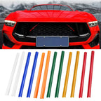 Multicolour Front Grille Cover Clip Trim for Ford Mustang (2024–2025)