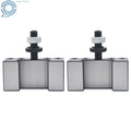 2 Pack Quick Change Tool Post Boring Turning Holder for CNC Lathe (250-102)
