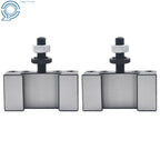 2 Pack Quick Change Tool Post Boring Turning Holder for CNC Lathe (250-102)
