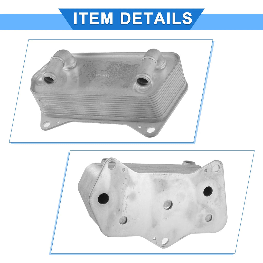 Engine Oil Cooler for Volkswagen Beetle Eos Golf GTI (2006–2015) 02E409061B