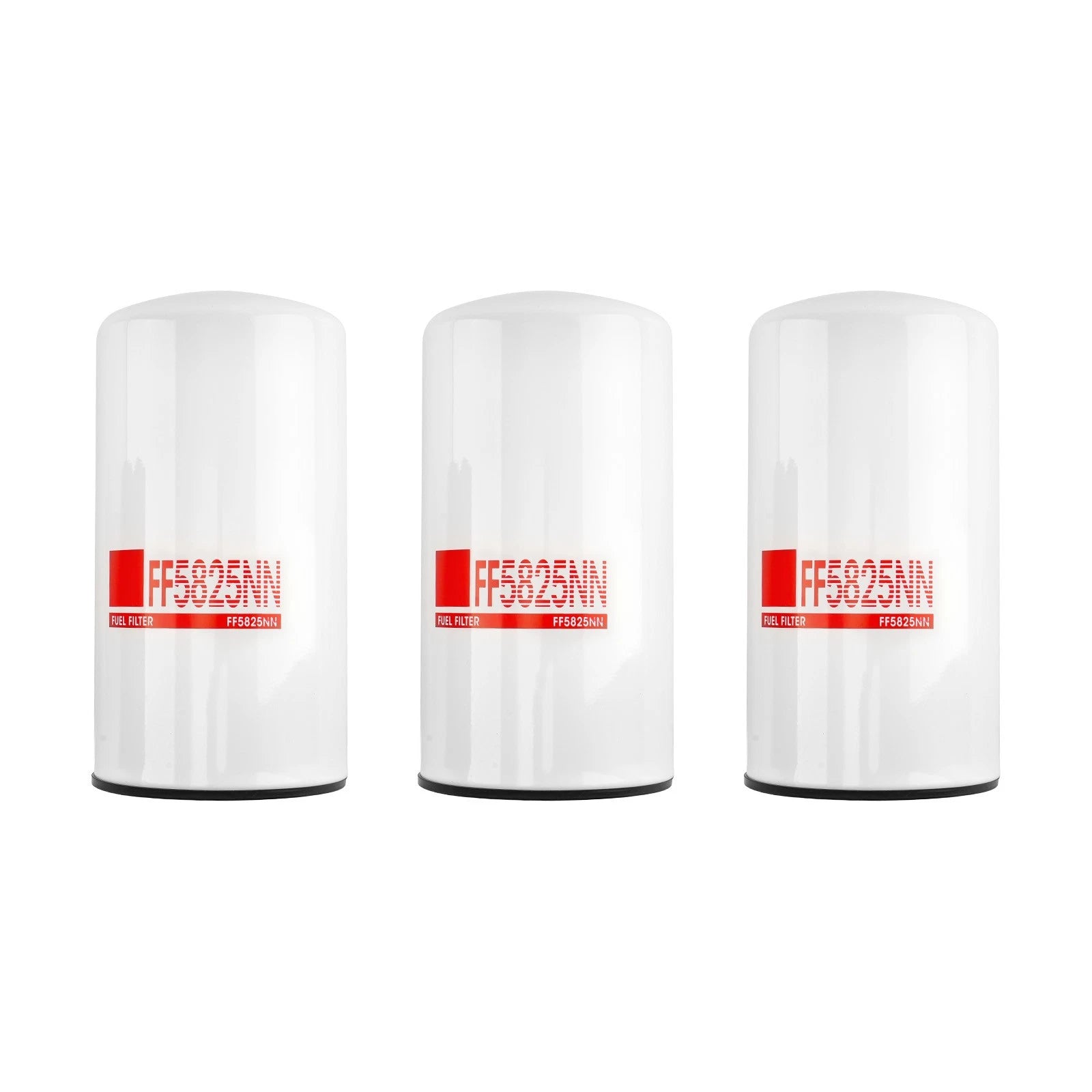 3PCS Fuel Filter for Peterbilt Freightliner Cummins ISX11.9 (BF46129, DBF6776)