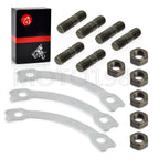 Rear Wheel Sprocket Bolt Lock Washer Kit for YAMAHA Raptor 660 (2001–2005)