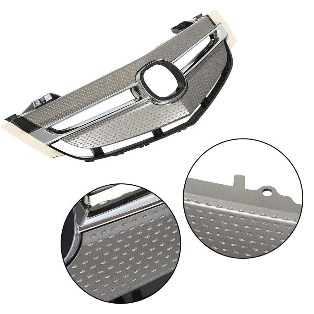 Front Upper Grill Assembly Chrome for Acura MDX (2007–2009)