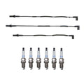 Denso 7mm Wire Set & 6 Platinum Spark Plugs Kit for Dodge Jeep Ram 3.7 V6 (0.04)