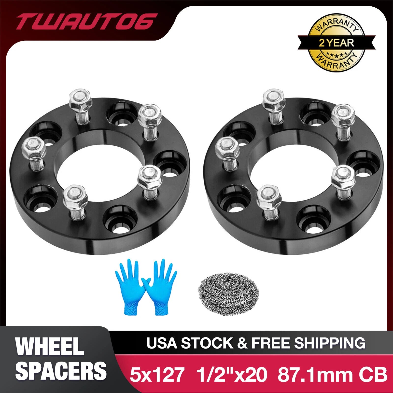 Wheel Spacer Set for Buick LeSabre Cadillac Chevy C10 (1970–1999)