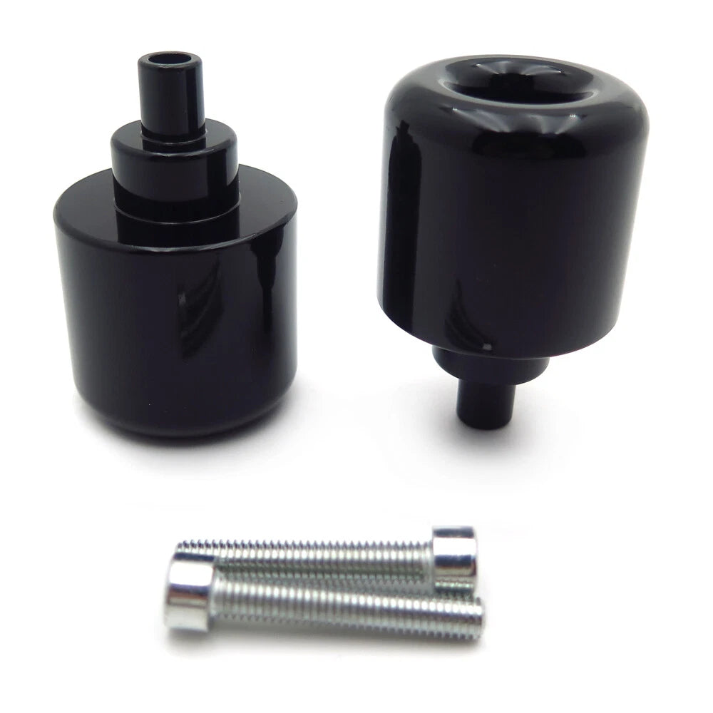 Black Bar Ends for Honda CBR600, VFR800, CB919, 900RR, 929RR, 954RR, VTR, RC51, GL1800
