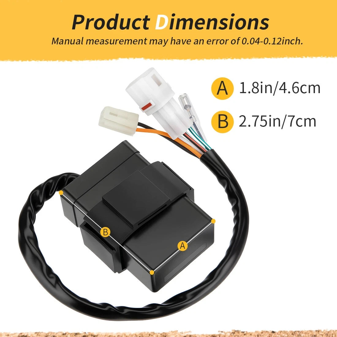 CDI Box Ignition Module for Yamaha TTR90 TTR90E (2000–2007) 5HN-85540-00-00