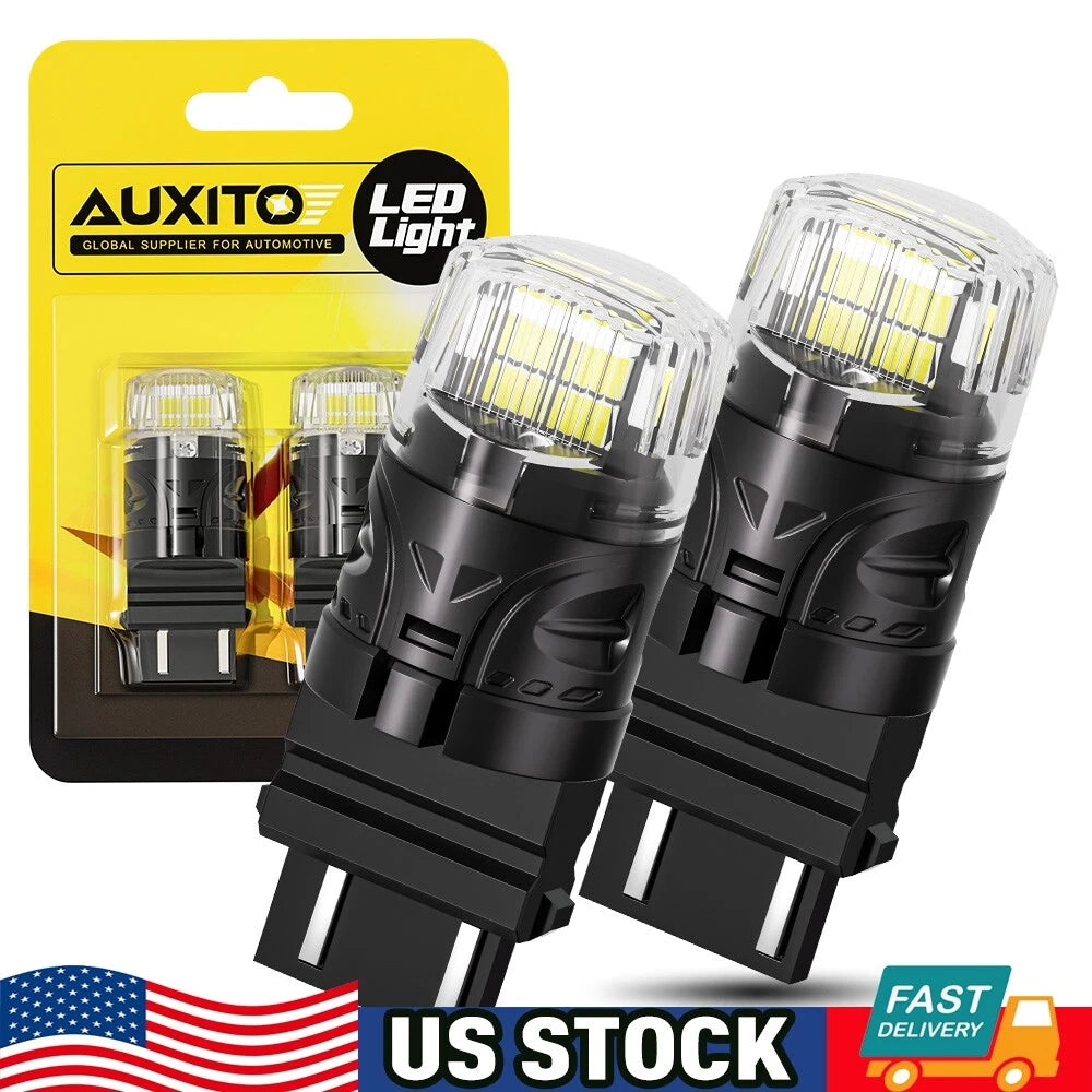 2X LED Backup Reverse Light Bulbs for AUXITO 3156 3157 4157 (6500K)