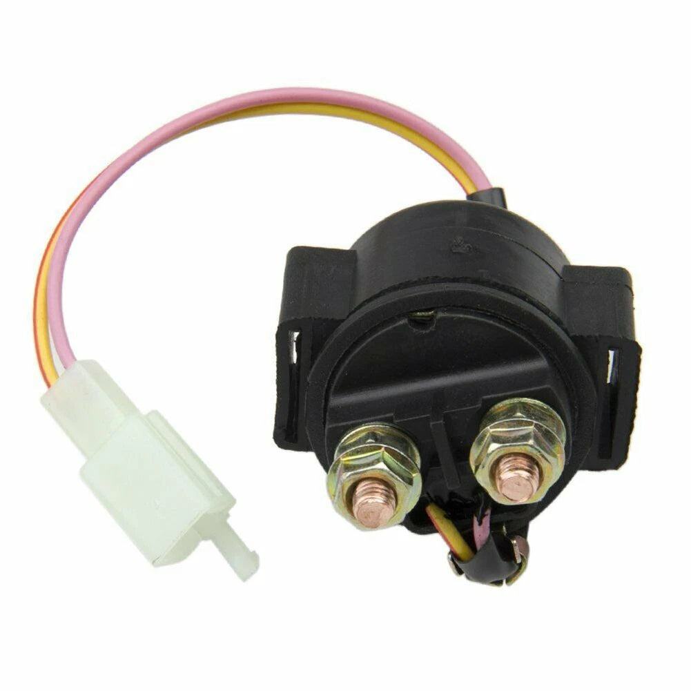 2 Pin Starter Relay Solenoid for GY6 ATV Go Kart Scooter Moped (N/A)