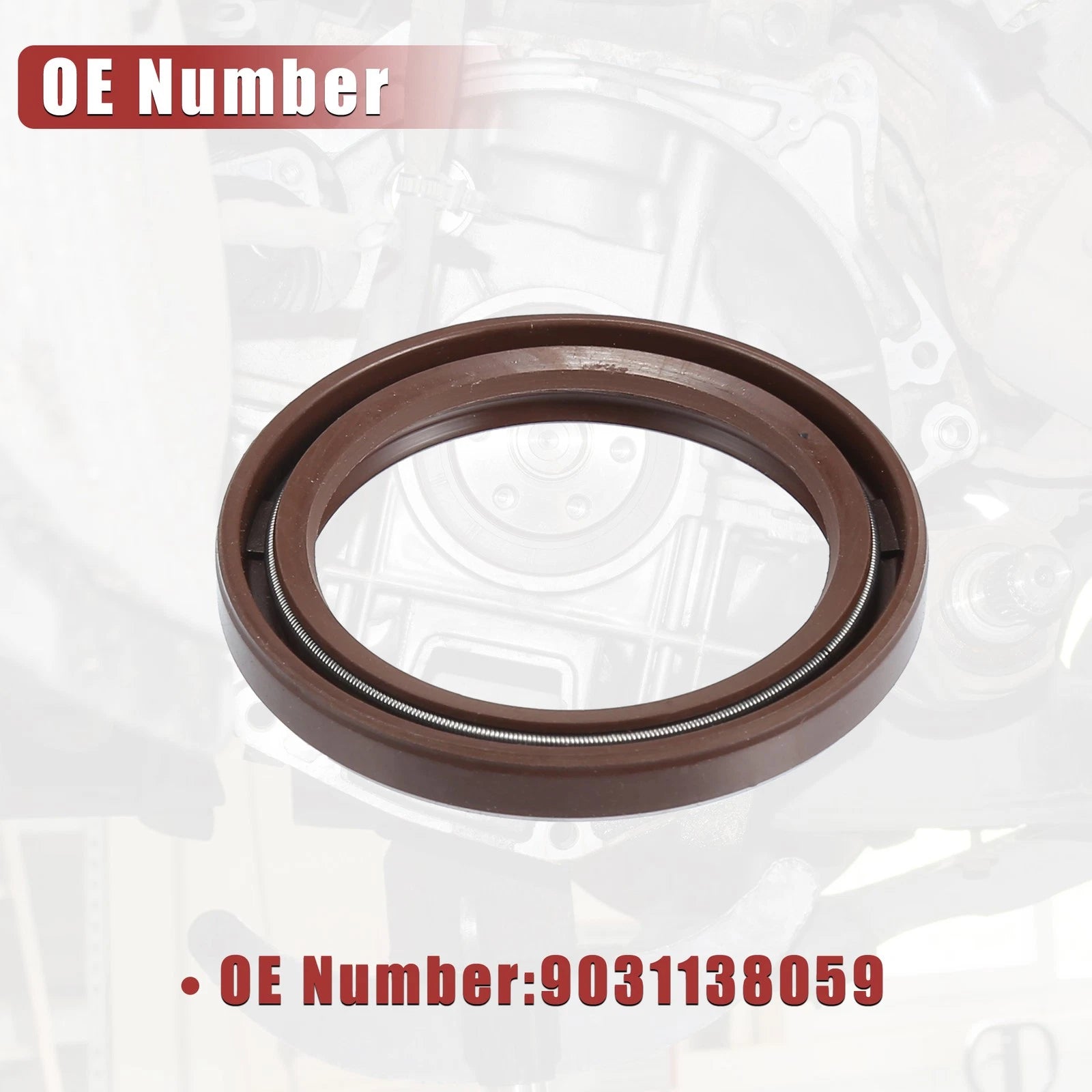 Engine Crankshaft Seal No. 9031138059 for Toyota Corolla (1998–2008)