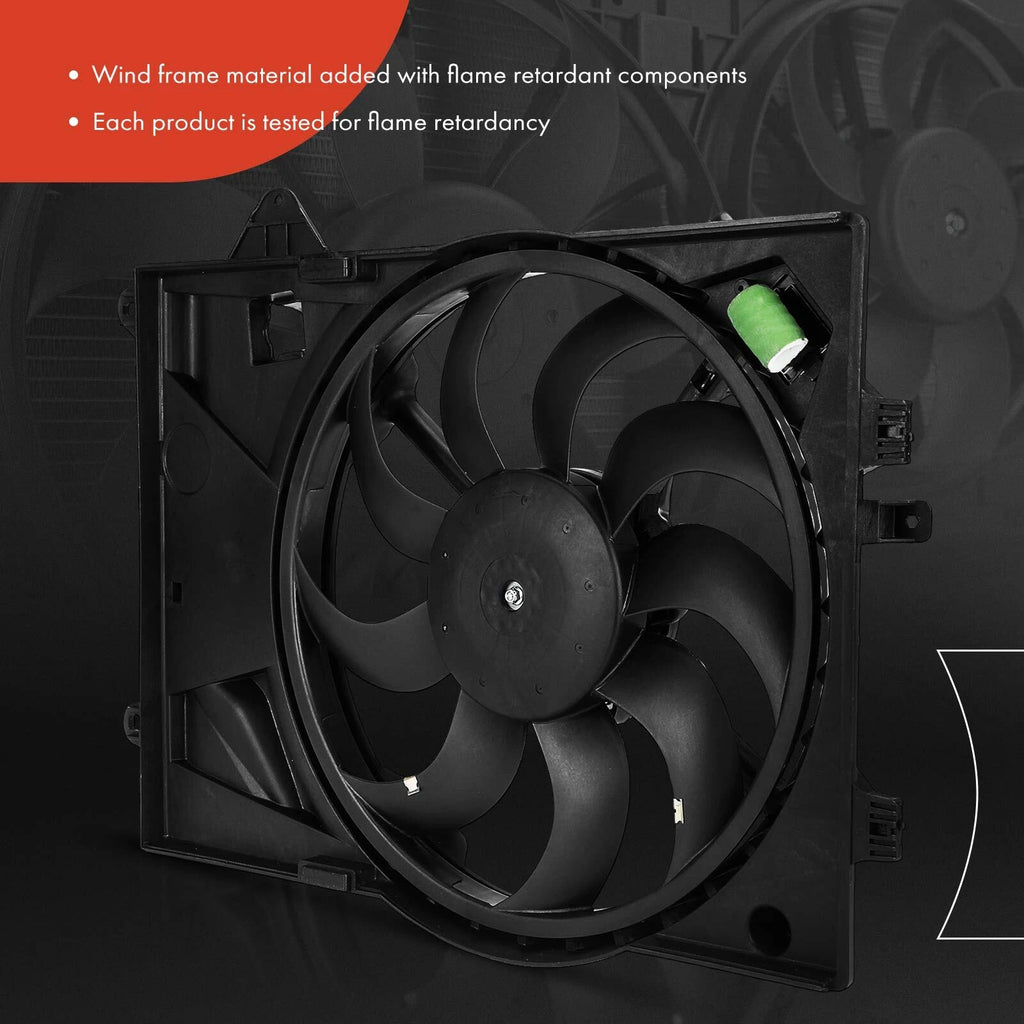 Cooling Fan Assembly with Shroud for Chevrolet Sonic (2012-2018)