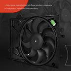 Cooling Fan Assembly with Shroud for Chevrolet Sonic (2012-2018)