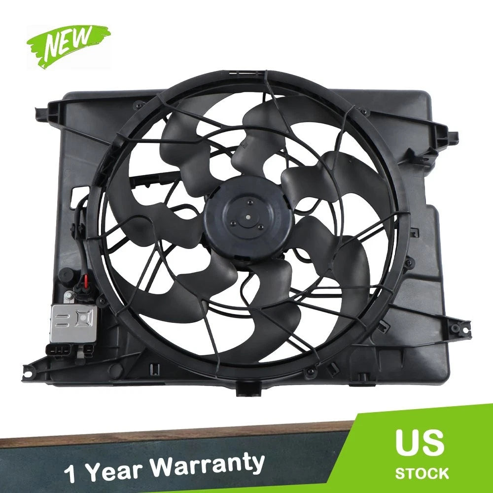 Radiator Cooling Fan Assembly W/ Module for Hyundai Genesis (2015–2016) 25380B1280