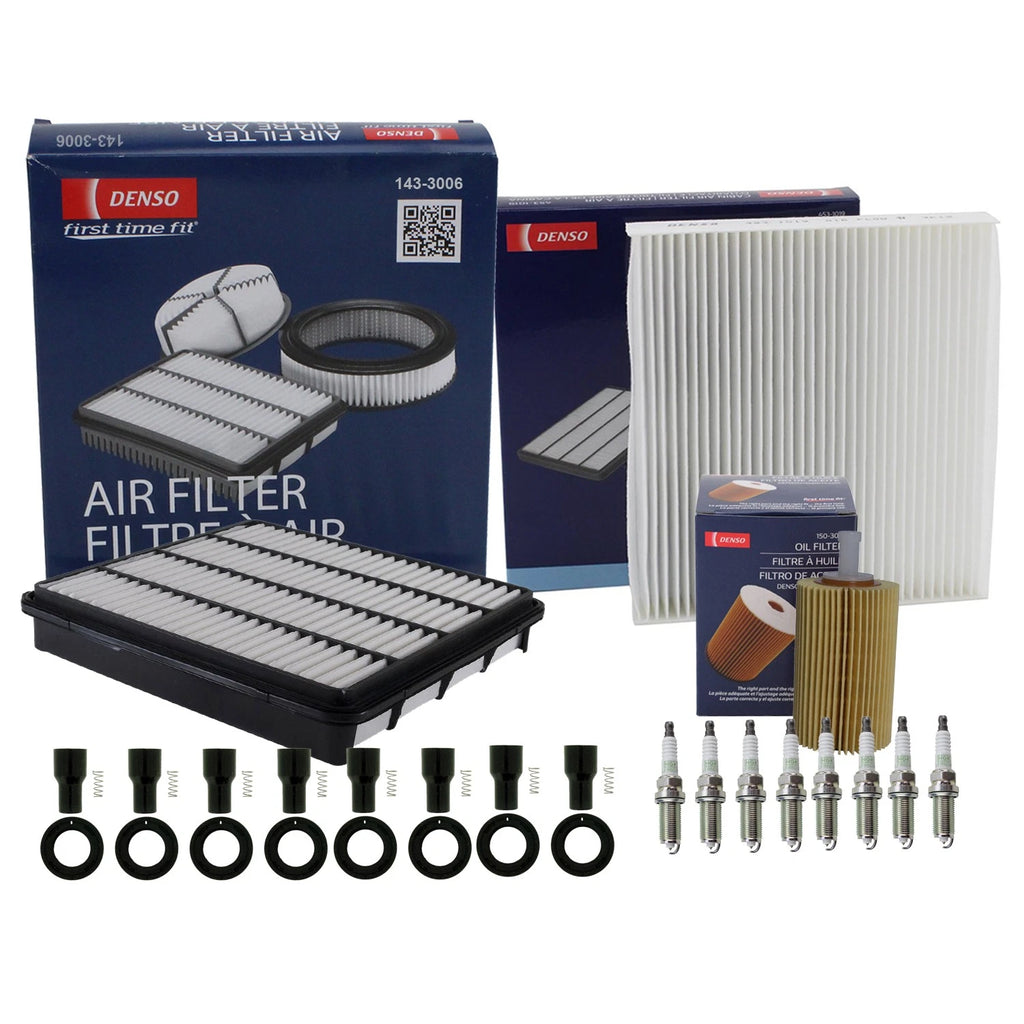 Tune Up Kit with 8 NGK Spark Plugs & Boots for Land Cruiser LX570 Tundra