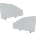 Set of 2 Front Door Glasses for Sienna