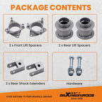 3" Lift Kit for Chevy Tahoe GMC Yukon Cadillac Escalade (2007–2020)