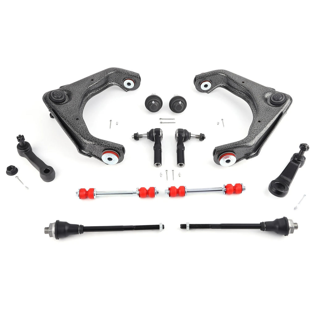 Front Upper Control Arms Sway Bar Links for Silverado Sierra 2500 3500 (2001–2010)