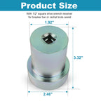5R110W Torqshift Transmission Output Shaft Nut Socket Tool for Ford (2003–up) T-9008AC