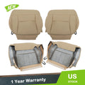 Leather Seat Cover Set for Ford F150 Lariat XLT (2004–2008) Tan