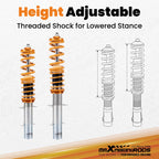 Coilover Lowering Kit for VW Golf GTI Jetta New Beetle (1998-2007)