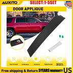 Right Rear Forward Door Applique Molding Black for Chevrolet GMC Cadillac (1-5X)