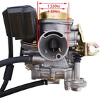 19mm Big Bore Carburetor for GY6 50cc 100cc Scooter Moped ATV