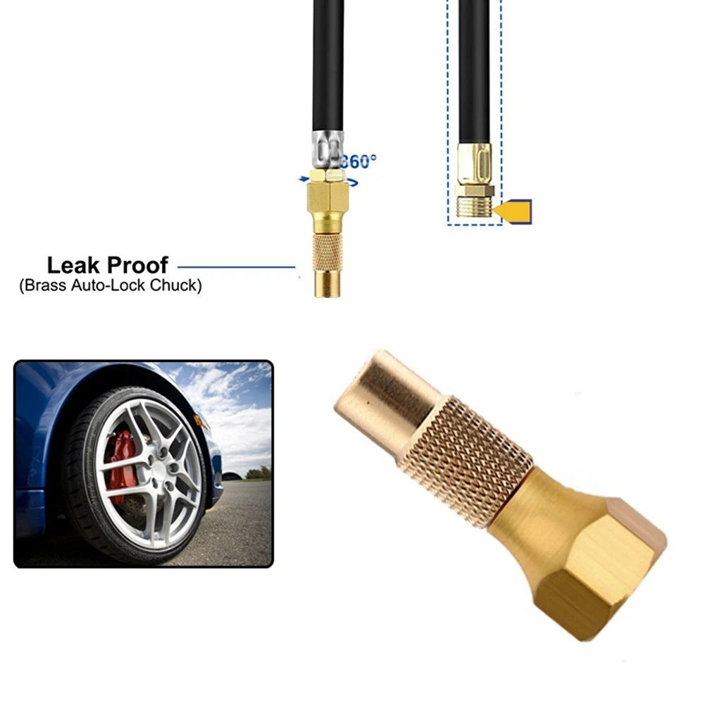 Tire Inflator Chucks for (Brass Construction)