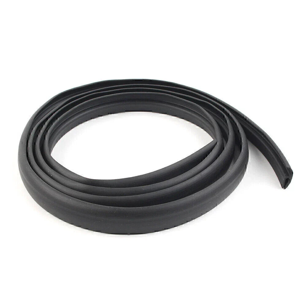1.7m Black Seal Trim Moulding Strip for Front Windshield Panel (All Years)