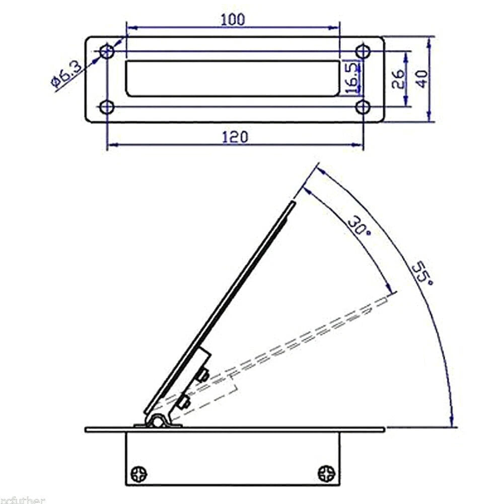 Electric Scooter Foot Pedal Throttle for Gokart eATV Quad (DIY)