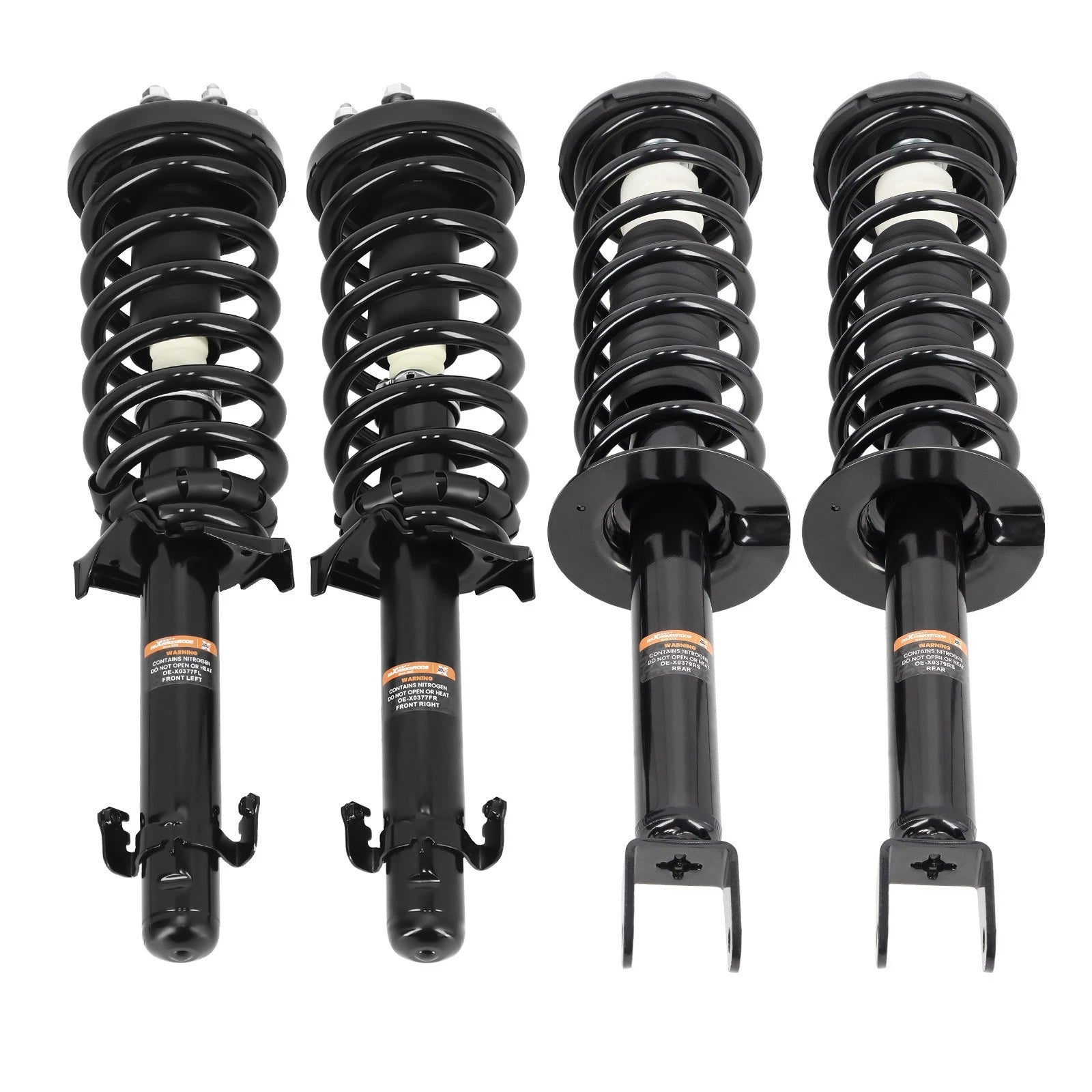 Set of 4 Complete Struts for Honda Accord (2008–2012)