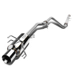 4" Rolled Muffler Tip Racing Catback Exhaust System for Honda Accord (1990–1993)