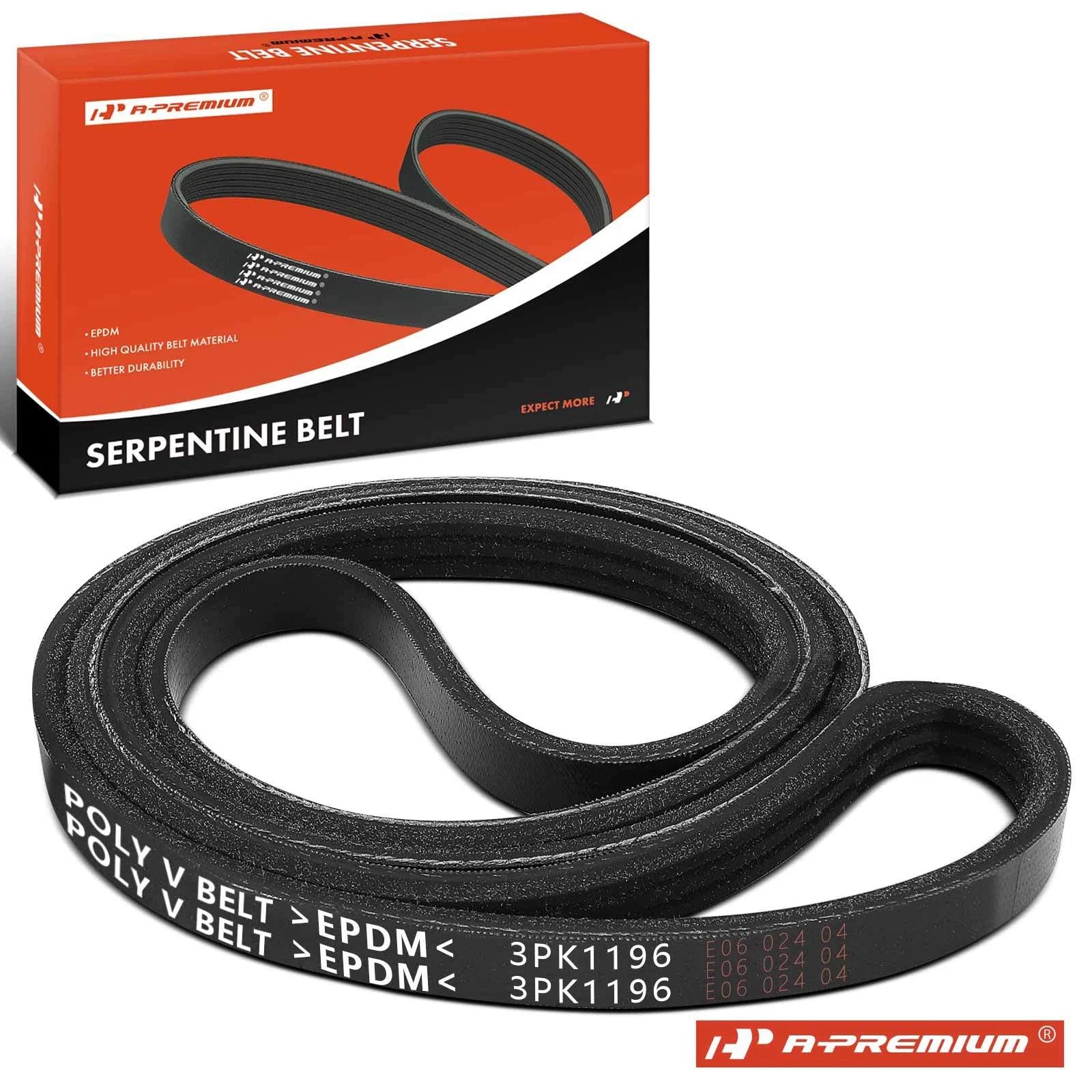Serpentine Belt Power Steering for Toyota Camry (2010-2011) GAS