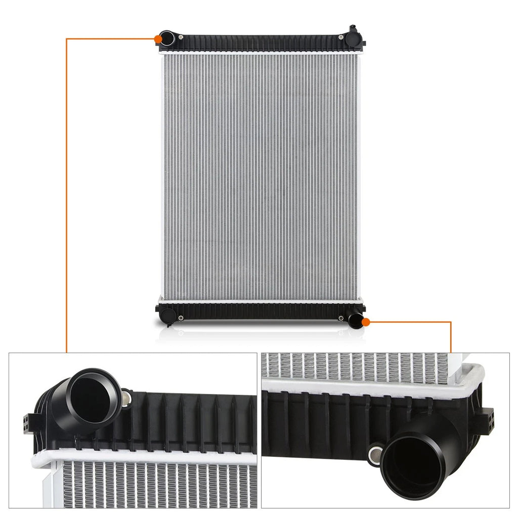 2-Row Aluminum Cooling Radiator for Sterling Truck Acterra 5500 6500 7500 (2005–2007)