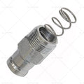 3/8" Hydraulic Male Drain Line Flat Face Quick Coupler for Bobcat