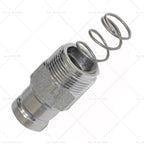 3/8" Hydraulic Male Drain Line Flat Face Quick Coupler for Bobcat