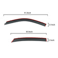 Premium Mug Style Window Visor Rain Guard for Honda Civic Sedan (2022–2026)