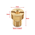 M5 Main Jet for Dellorto SHA Carburetor