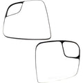 Mirror Glass Set for Driver & Passenger Side for Most Vehicles