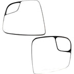 Mirror Glass Set for Driver & Passenger Side for Most Vehicles