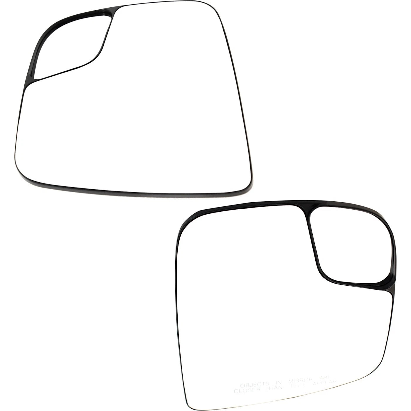 Mirror Glass Set for Driver & Passenger Side for Most Vehicles