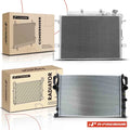 2X Radiator & AC Condenser Cooling Kit for Benz E320 E350 (2003–2009)