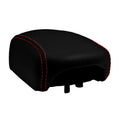 Console Lid Armrest Cover for Jeep Renegade (2015–2020) Red Stitch