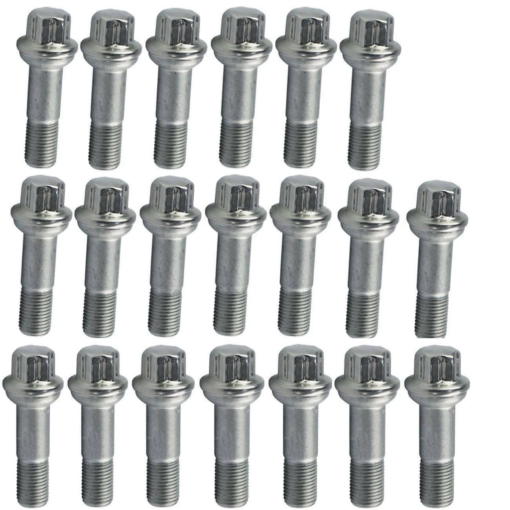 20PC Stainless Steel Wheel Lug Bolts for Mercedes W164 W166 X204 W221 C216