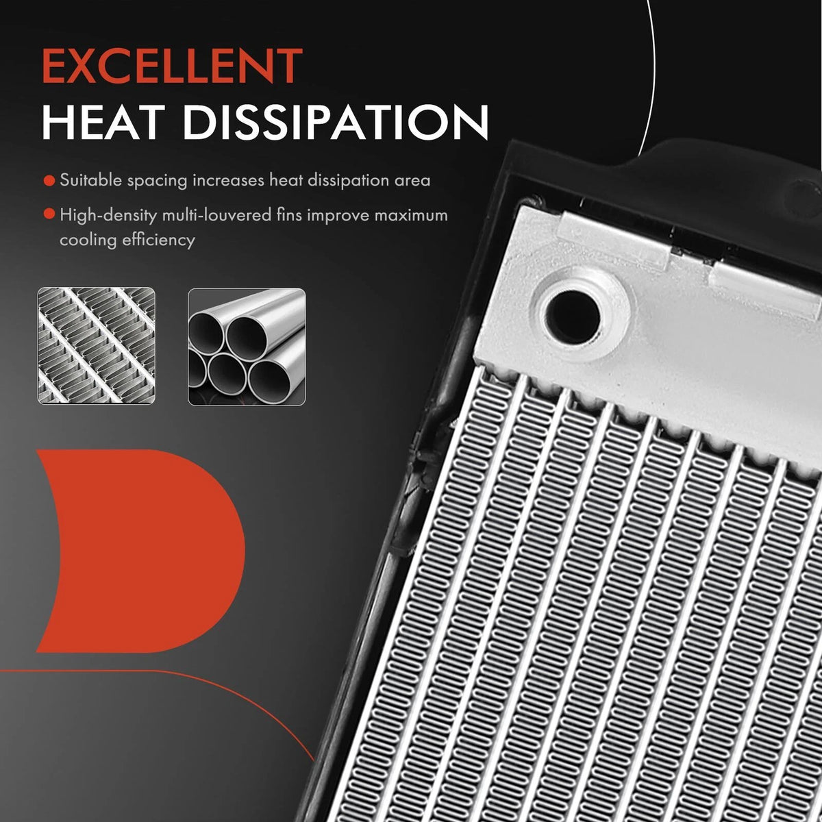 Radiator for BMW 528i 535i (2012–2016)