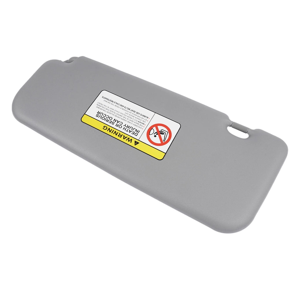 Front Passenger Sun Visor for Hyundai Accent (2011-2015) Gray Right