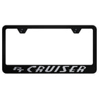 Black License Plate Frame - Officially Licensed for Chrysler PT Cruiser