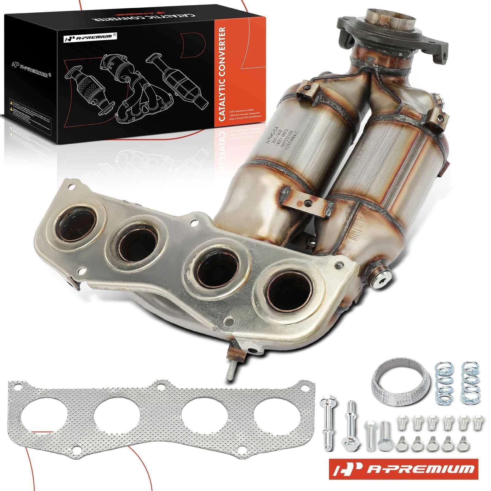 Catalytic Converter with Integrated Exhaust Manifold for Toyota Highlander (2001-2003)