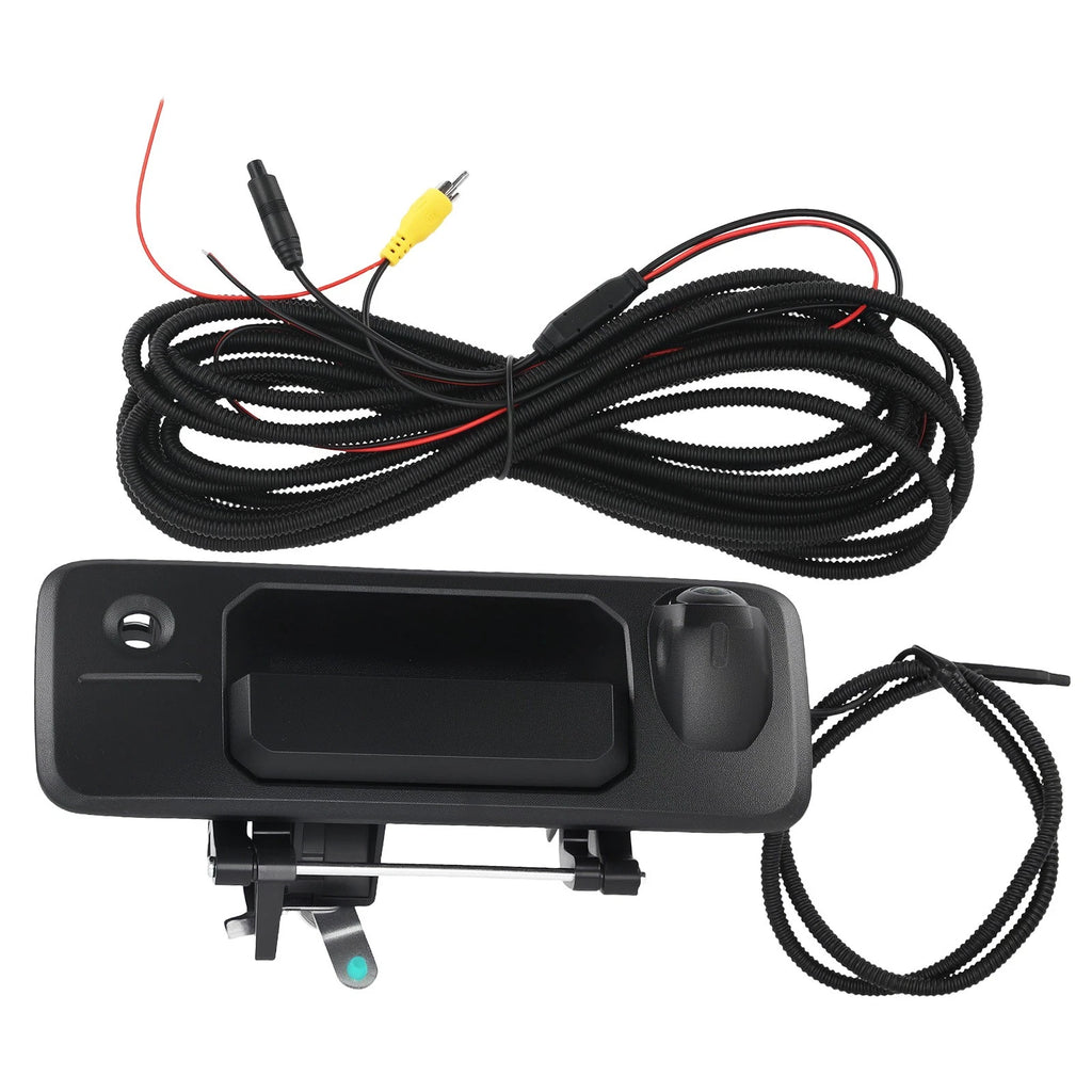 Black Tailgate Handle with Camera for Toyota Tundra Tacoma (2014-2022)