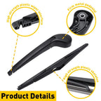 Rear Wiper Arm & Blade for Ford Focus (2012–2018)